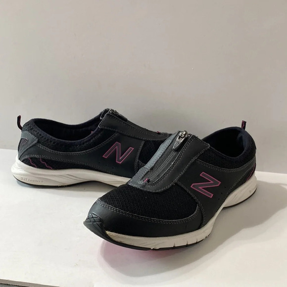 New Balance Black Pink Everlight 565 Comfort Zip Up Athletic Sneakers Size 10 - Picture 6 of 12